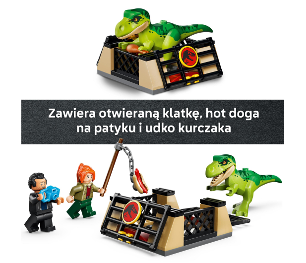 LEGO JURASSIC WORLD 77978 Ciężarówka do transportu młodego tyrano - 1547437 - zdjęcie 8